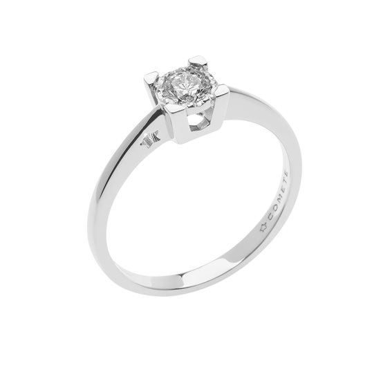 Ring Comete Woman Solitario Momenti in Gold Diamante 0.15 Ct ANB2603 - ANB2603